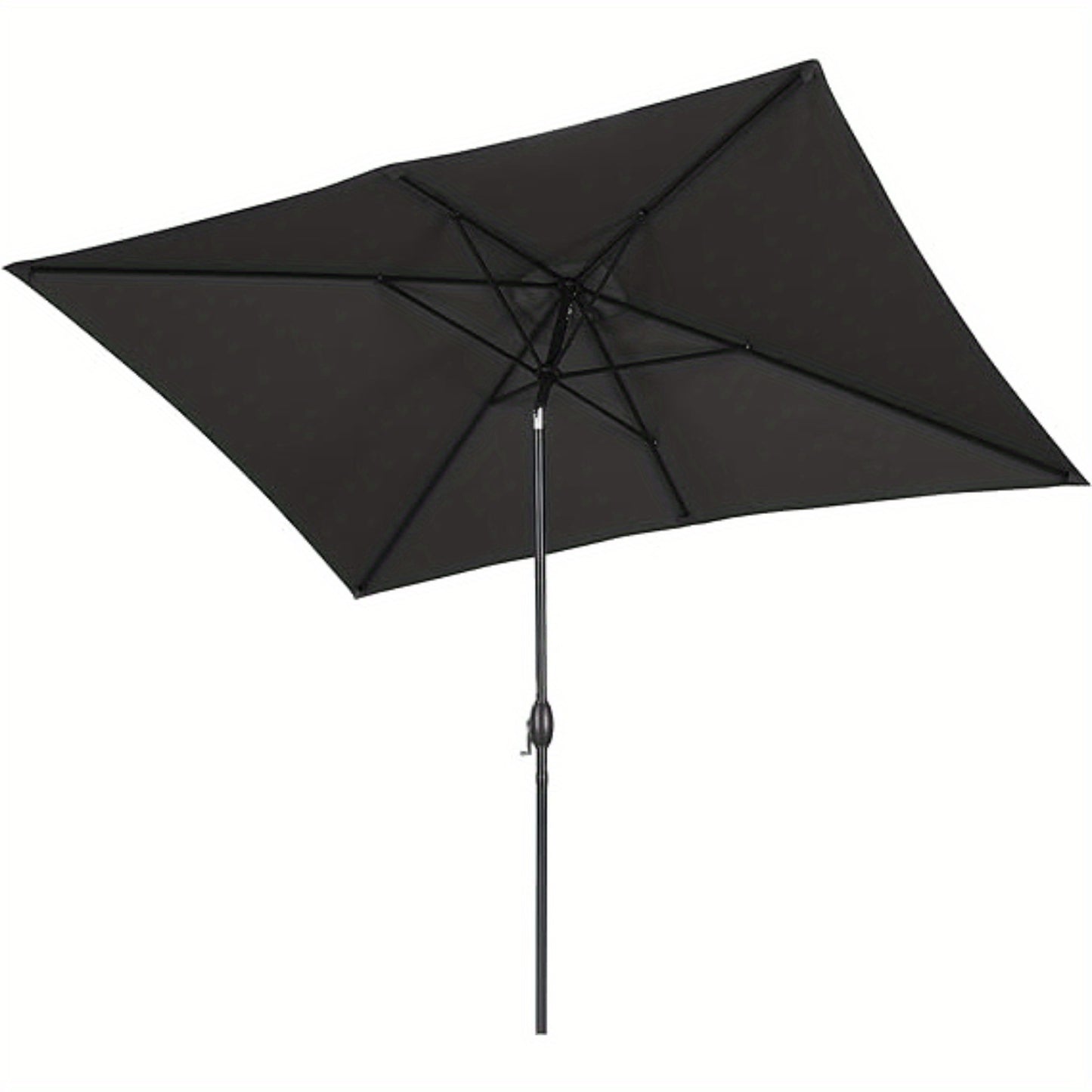 6.5 x 10 Ft Outdoor Rectangular Patio Umbrella