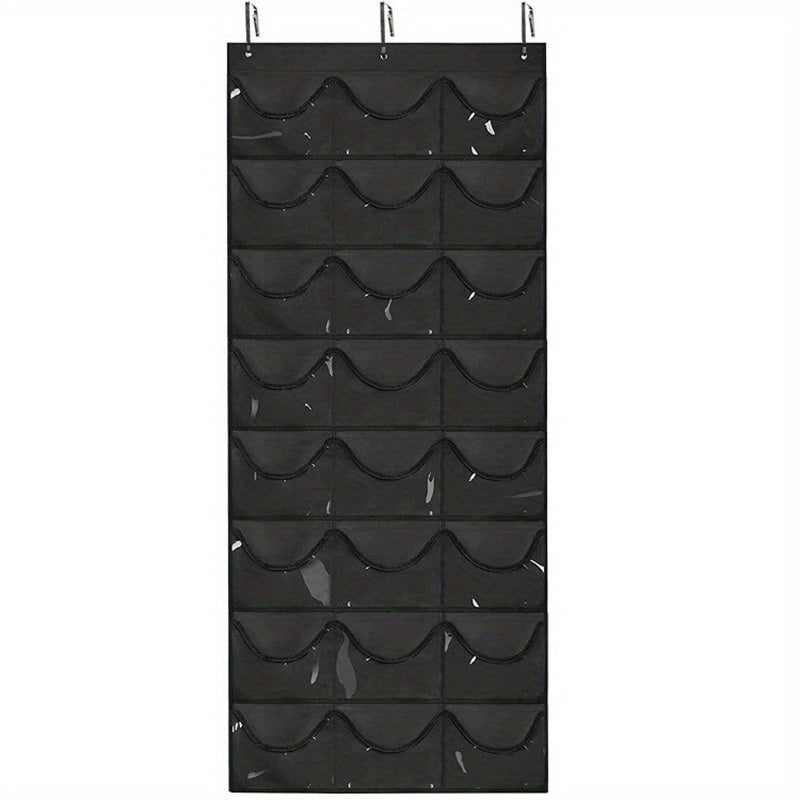 24 Pocket Over The Door Cap Organizer