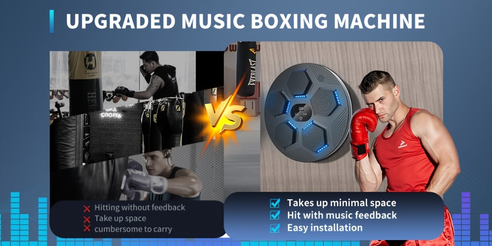 Musical Boxing Machine With Gloves