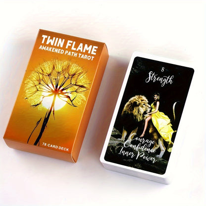 78-Card Twin Flame Awakened Path Tarot Deck