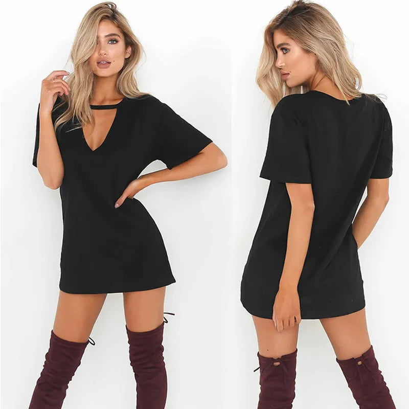 Women Summer Casual Mini Dress