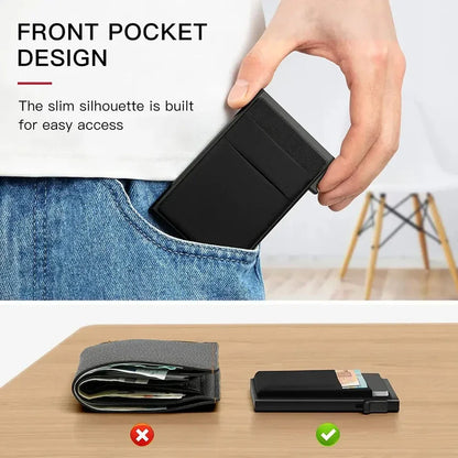 Thin Slim Mini Rfid Credit Card Holder