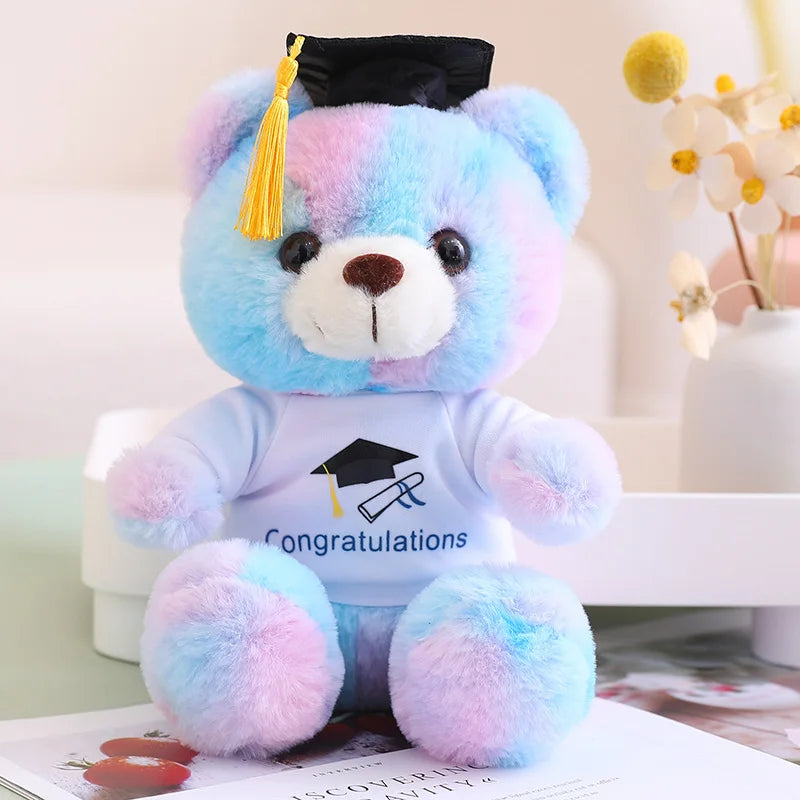 23cm Graduate Bear With Hat