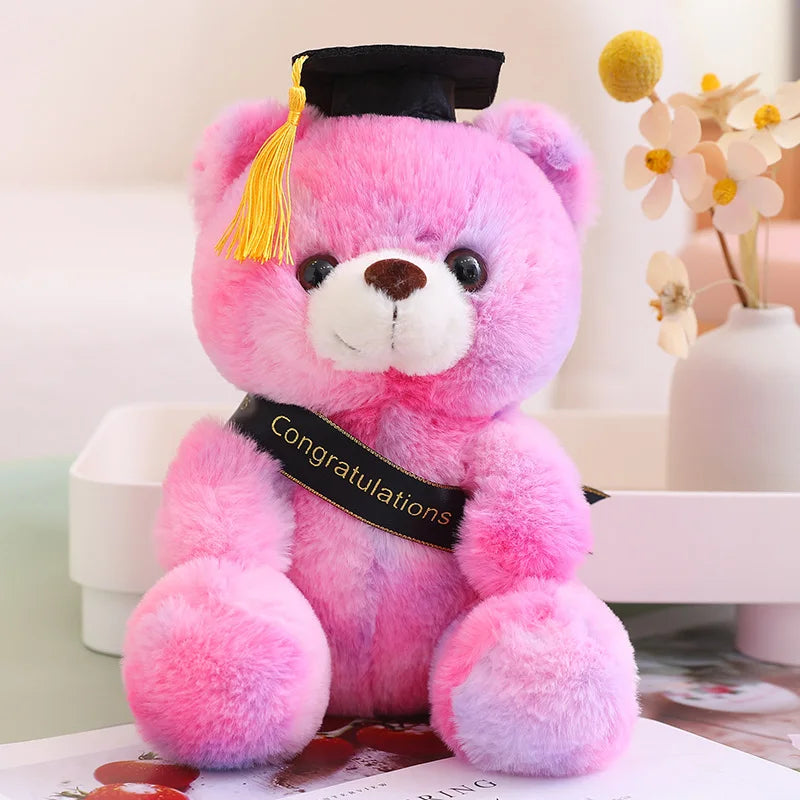 23cm Graduate Bear With Hat