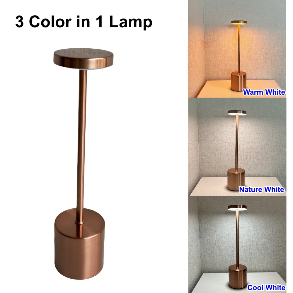 Rechargeable LED Touch Table Lamp