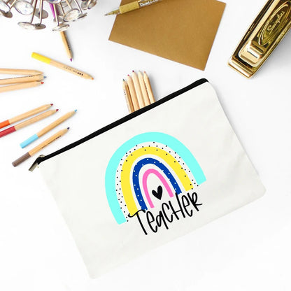 Best Gift Teacher Survival Kit Makeup Bag Pencil Pouch