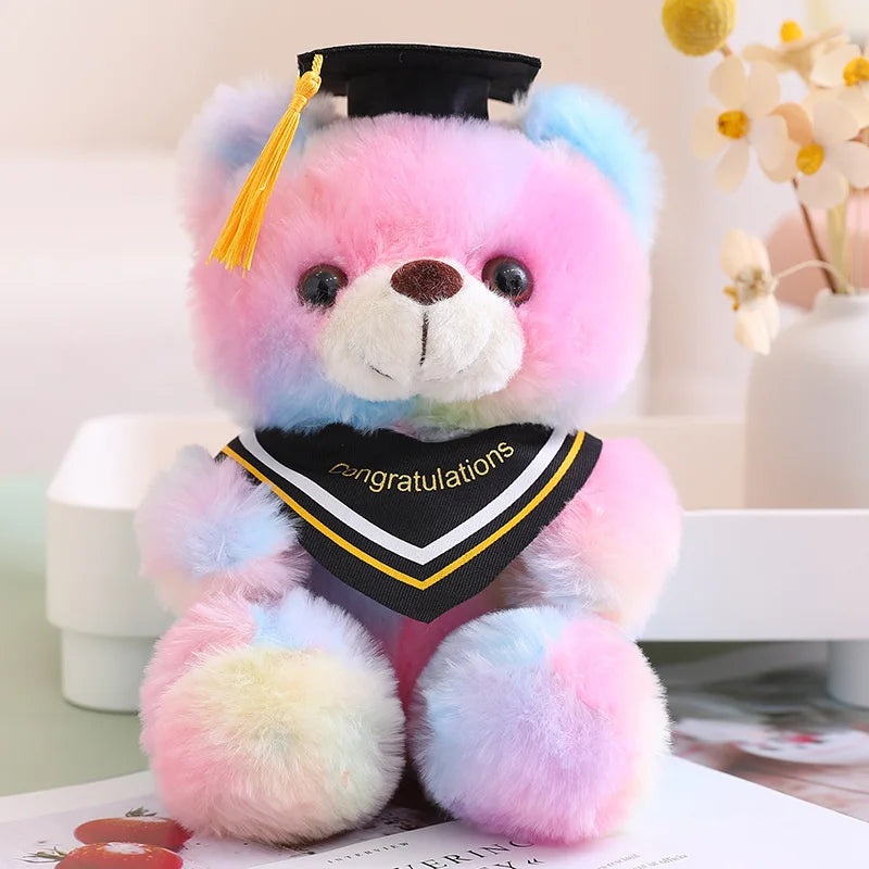 23cm Graduate Bear With Hat