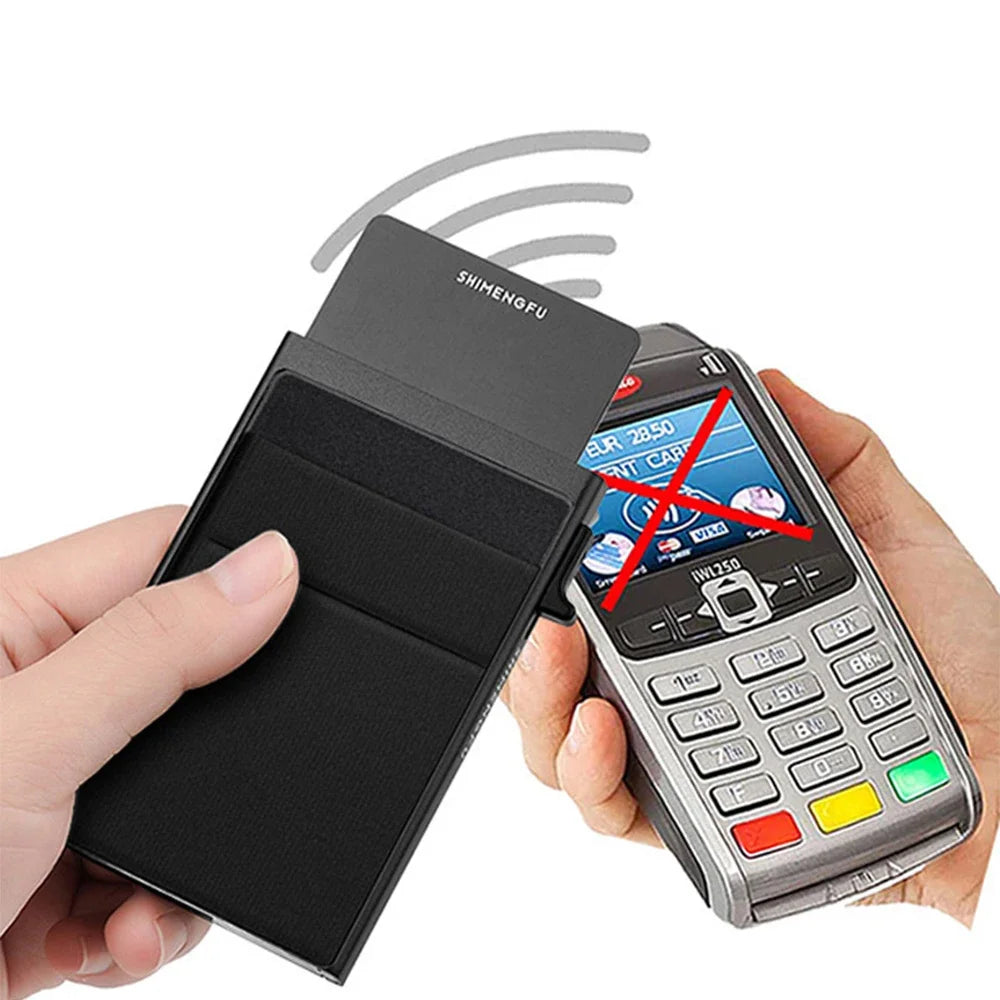 Thin Slim Mini Rfid Credit Card Holder