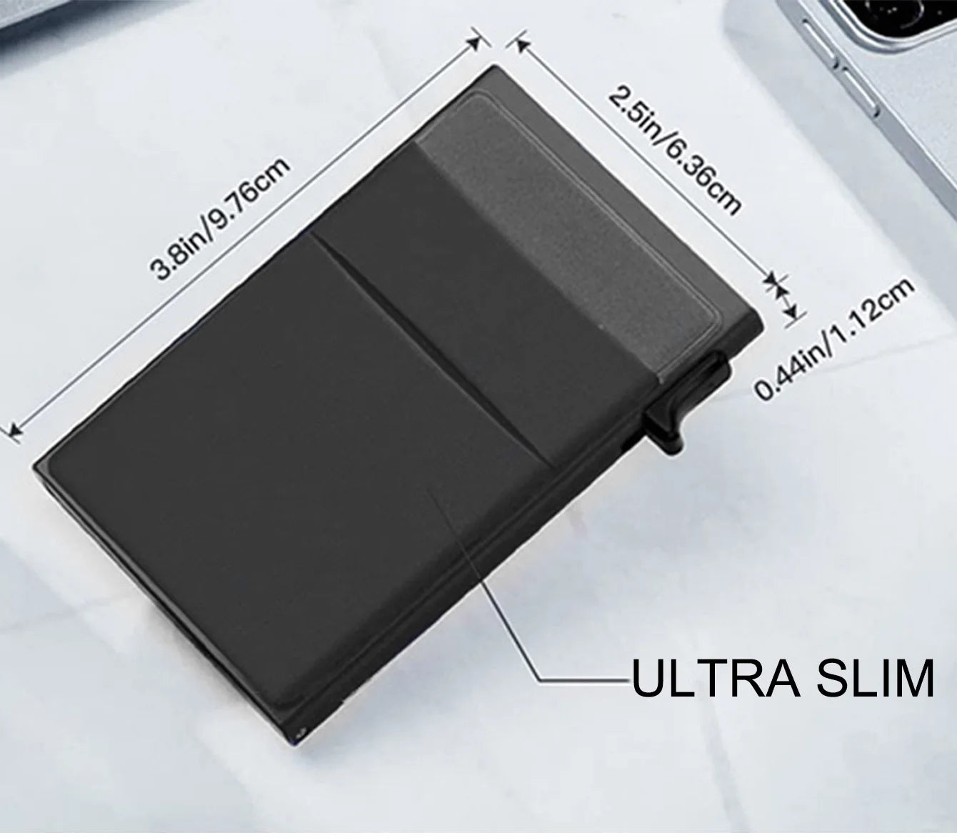 Thin Slim Mini Rfid Credit Card Holder