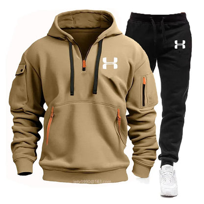 Athletic Two-Piece Jogging Suit