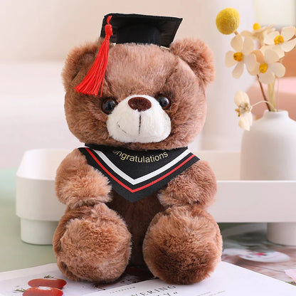 23cm Graduate Bear With Hat