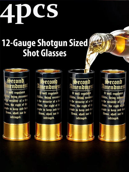 2nd Amendment 12 Gauge Shot Glass