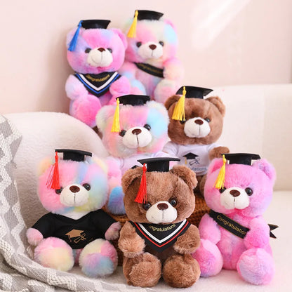 23cm Graduate Bear With Hat