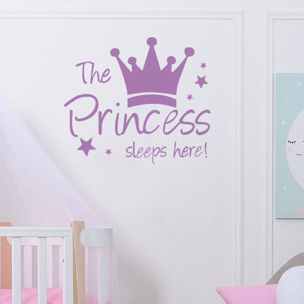 Crown Mural Wall Sticker