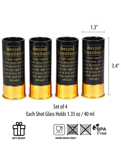 2nd Amendment 12 Gauge Shot Glass