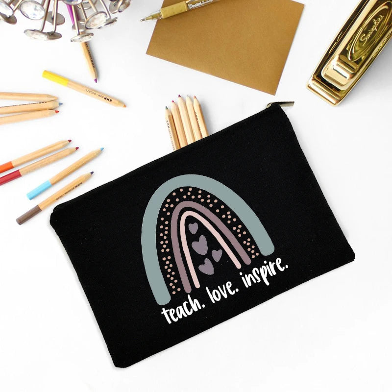 Best Gift Teacher Survival Kit Makeup Bag Pencil Pouch