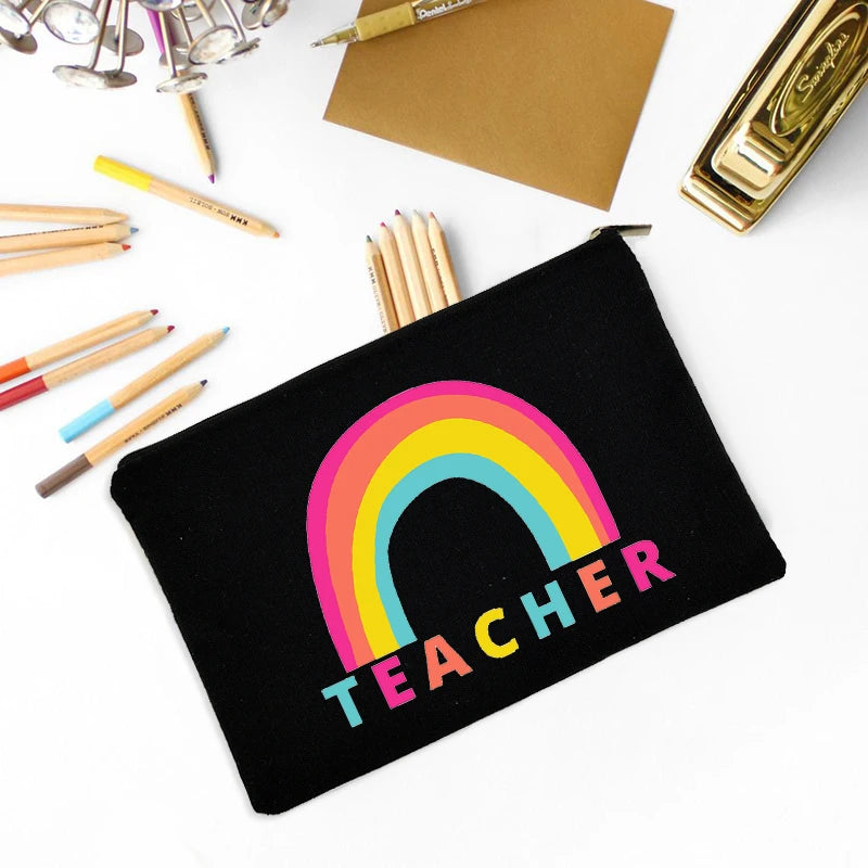 Best Gift Teacher Survival Kit Makeup Bag Pencil Pouch