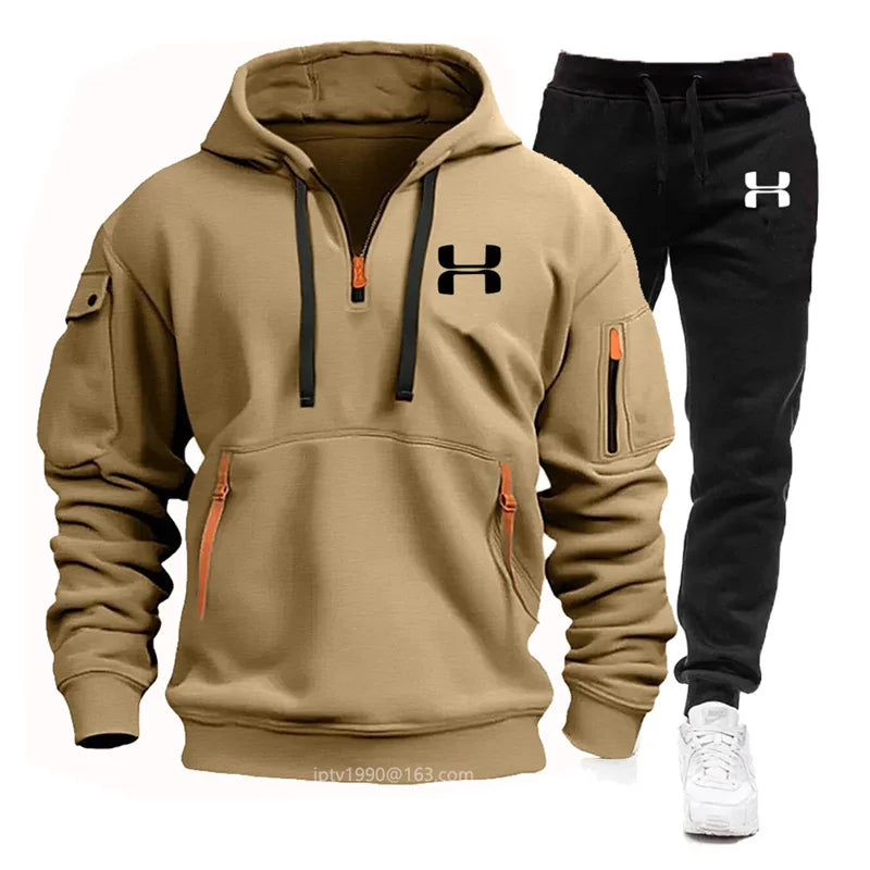 Athletic Two-Piece Jogging Suit