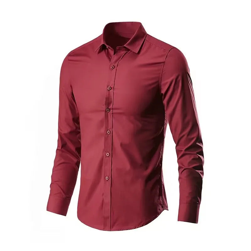 Men’s Smart Casual Long-Sleeve Shirt