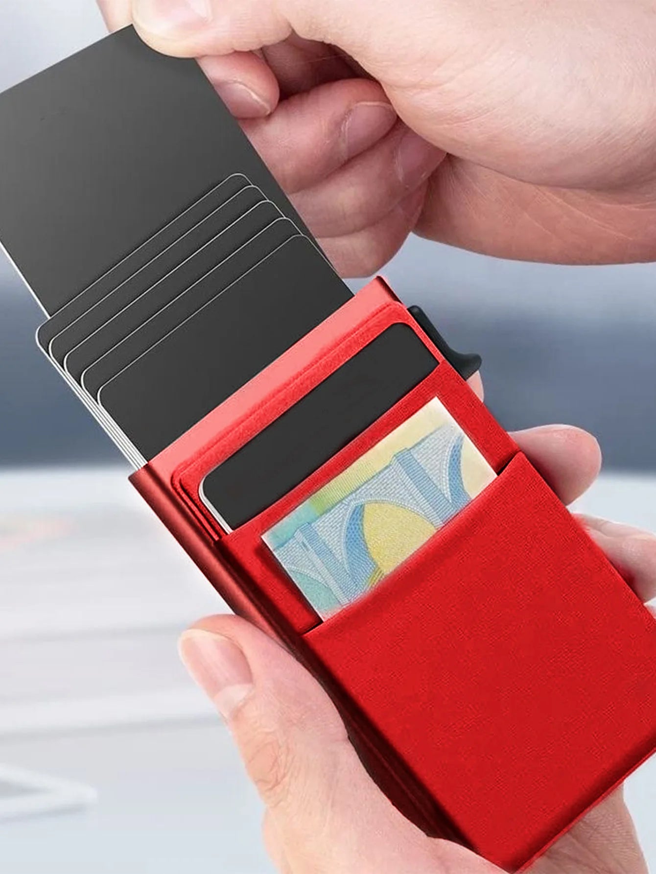 Thin Slim Mini Rfid Credit Card Holder