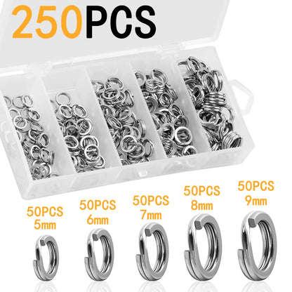 Fishing Stainless Steel Split Rings