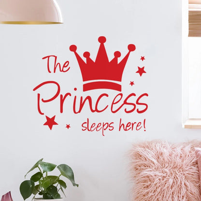 Crown Mural Wall Sticker