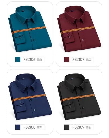 Men’s Smart Casual Long-Sleeve Shirt