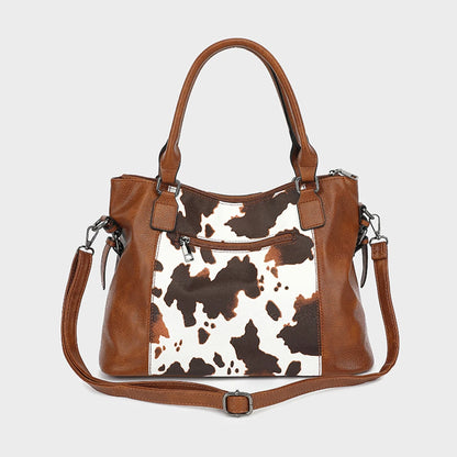 Cow Print Hand Bag