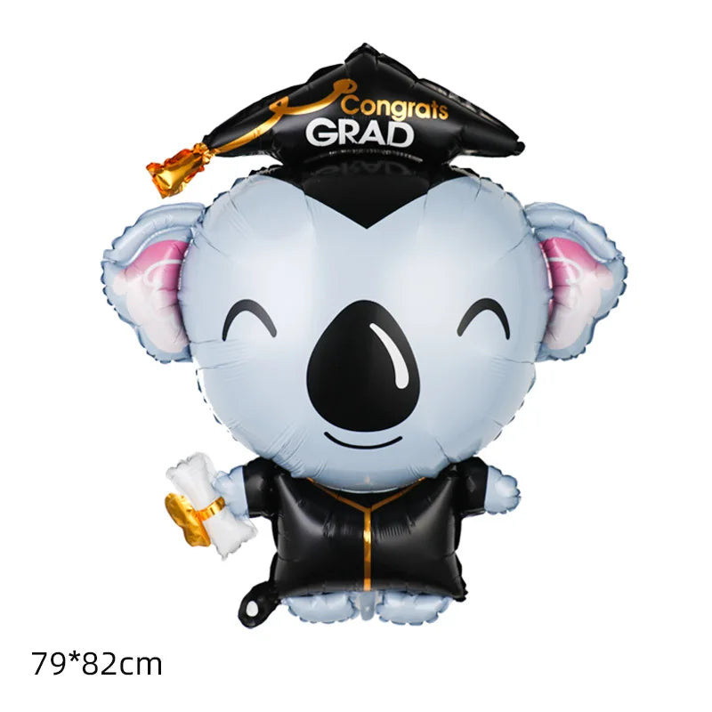 Disney Graduation  Aluminum Film Balloon Graduation Certificate Congratulations on Graduation Ceremony Decoration