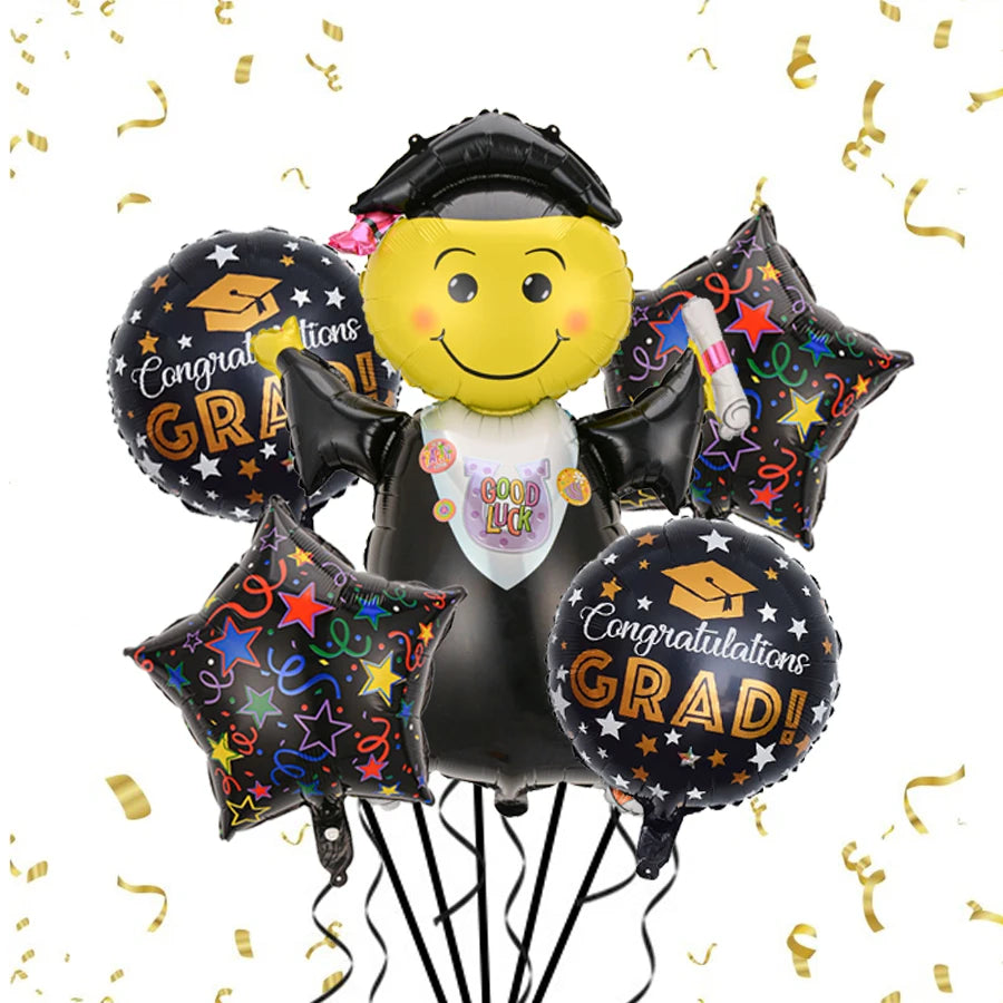 2025  Helium Foil Balloon Congratulation Graduated