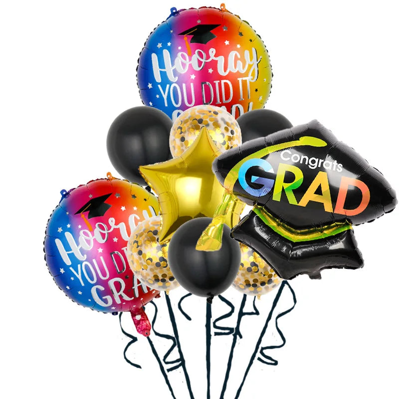 Disney Graduation  Aluminum Film Balloon Graduation Certificate Congratulations on Graduation Ceremony Decoration