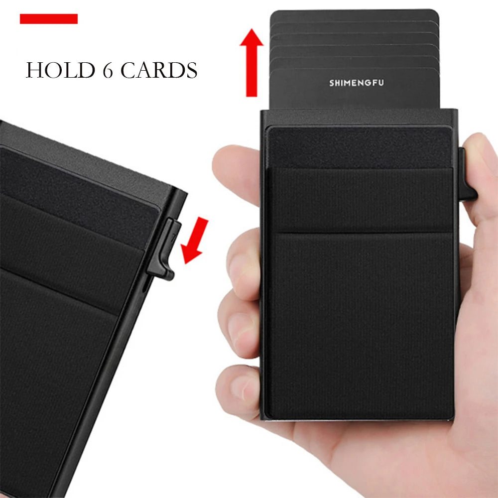 Thin Slim Mini Rfid Credit Card Holder