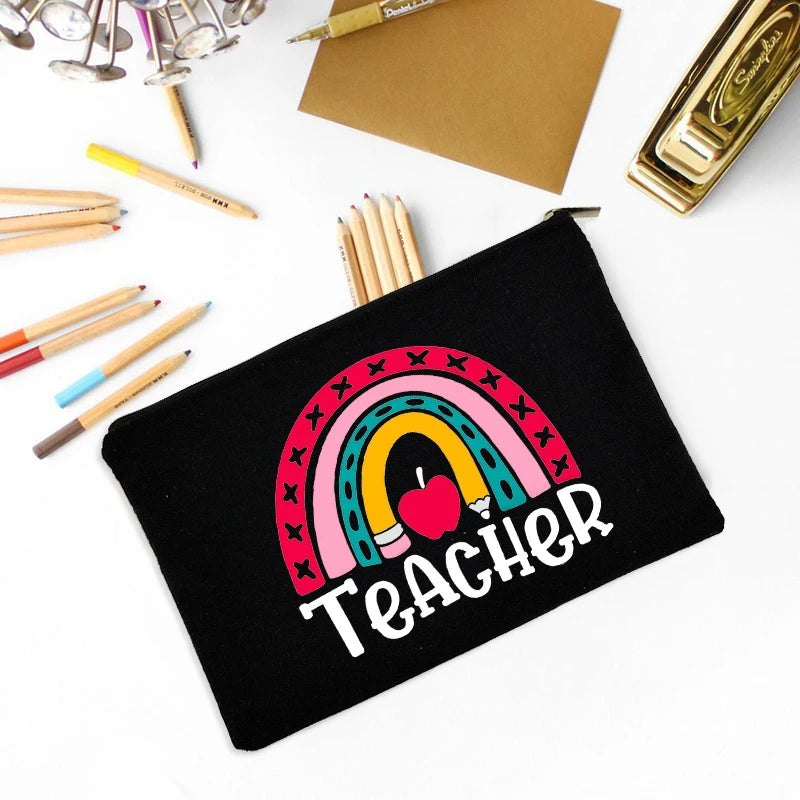 Best Gift Teacher Survival Kit Makeup Bag Pencil Pouch