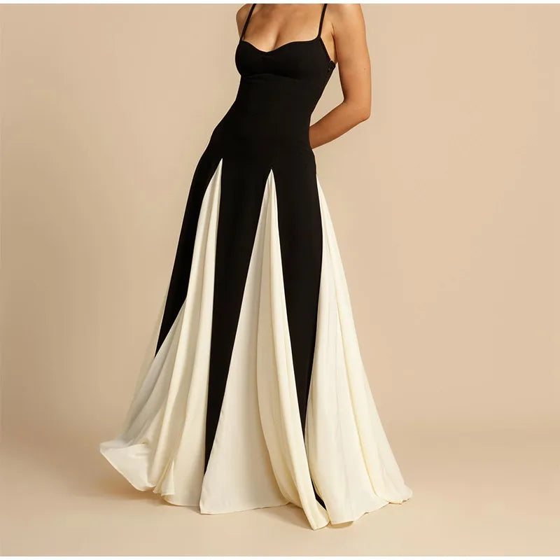 Elegant Backless Sleeveless High Waist