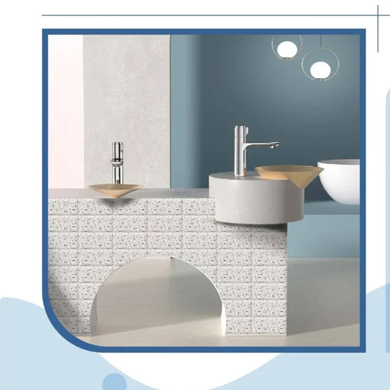 10x20cm PVC Waterproof Self-adhesive Tile