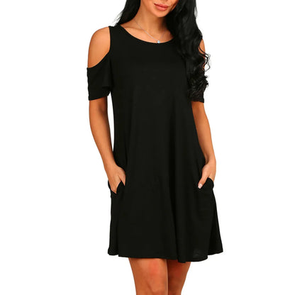 Women's Off The Shoulder Summer  Dress