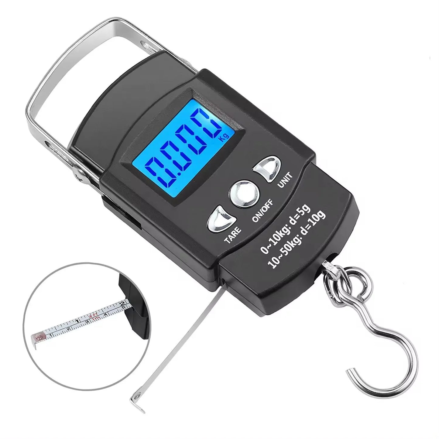 Digital Fishing Hanging Hook Scale Tool