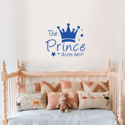 Crown Mural Wall Sticker