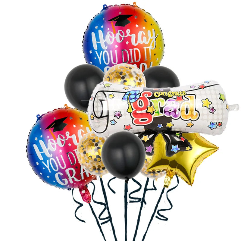 Disney Graduation  Aluminum Film Balloon Graduation Certificate Congratulations on Graduation Ceremony Decoration