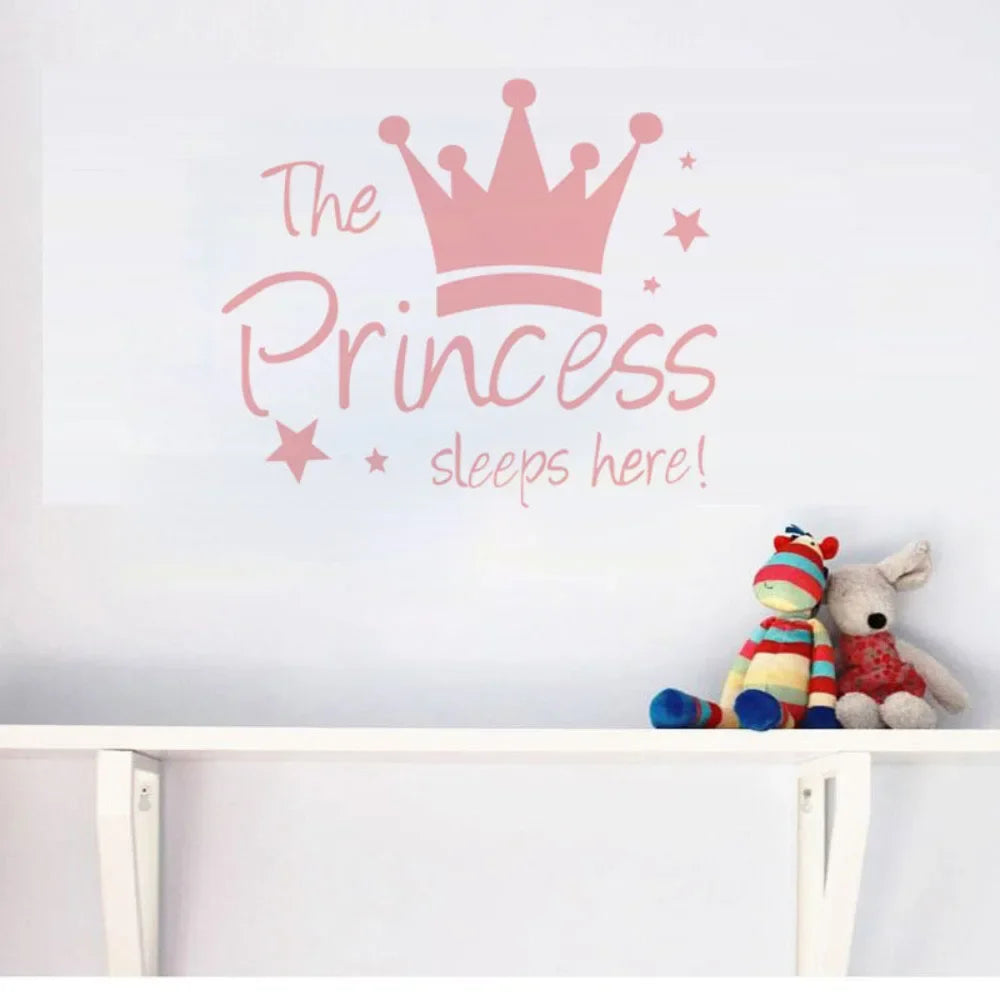 Crown Mural Wall Sticker