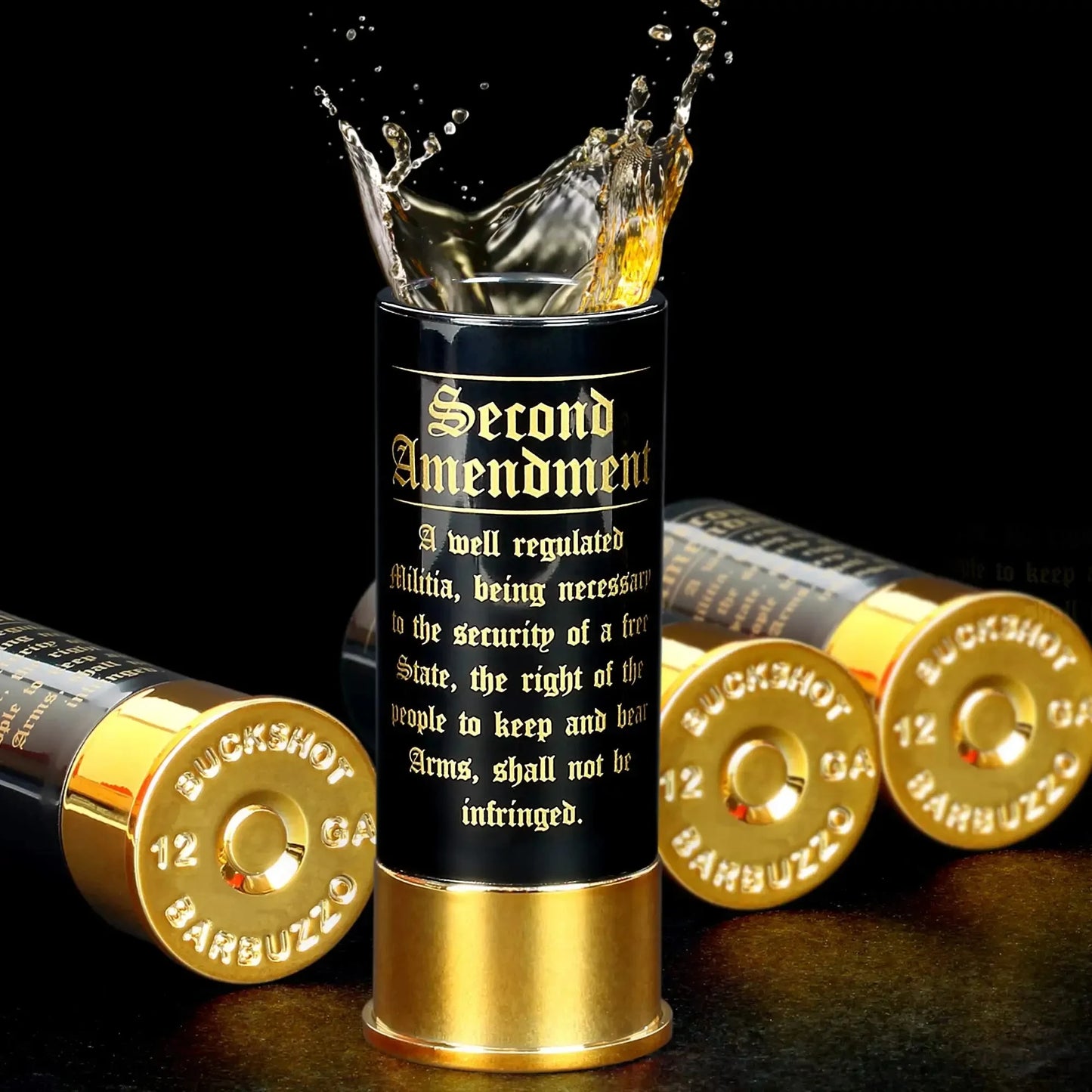 2nd Amendment 12 Gauge Shot Glass