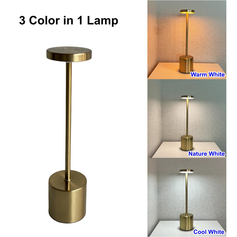 Rechargeable LED Touch Table Lamp