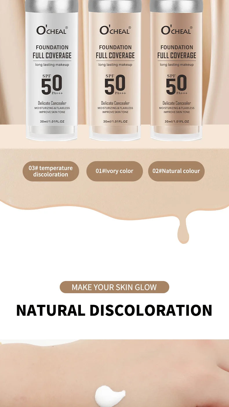 Color Changing Liquid Foundation Concealer