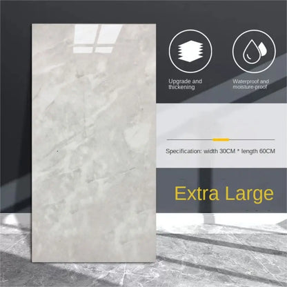 10 Waterproof 30cmx60cm Self-adhesive Marble Tiles