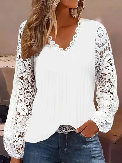 Ladies Casual Lantern  Loose Blouse