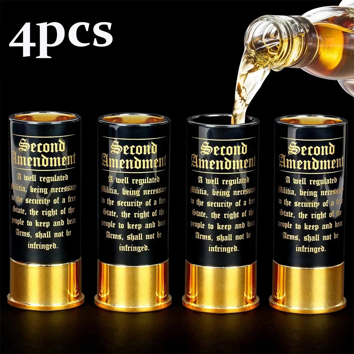 2nd Amendment 12 Gauge Shot Glass