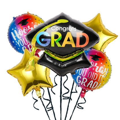 Disney Graduation  Aluminum Film Balloon Graduation Certificate Congratulations on Graduation Ceremony Decoration