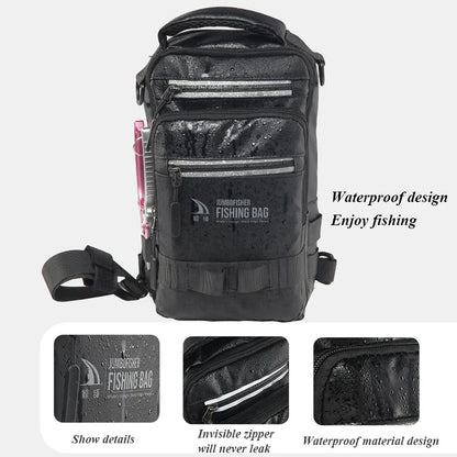 Lightweight tactical fishing gear backpack