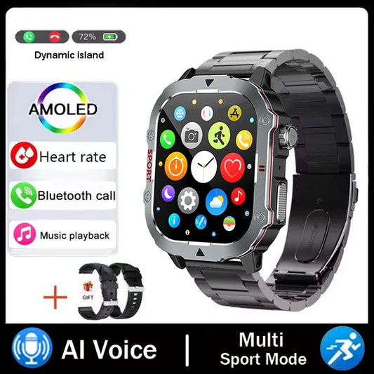 Waterproof Military Smartwatch