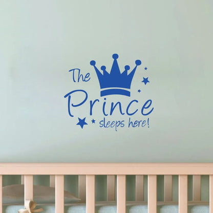 Crown Mural Wall Sticker